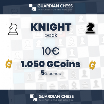 KNIGHT pack: 1050 Gcoins