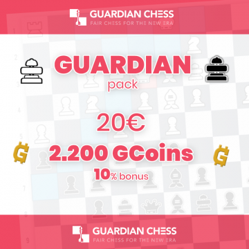 GUARDIAN pack: 2200 Gcoins